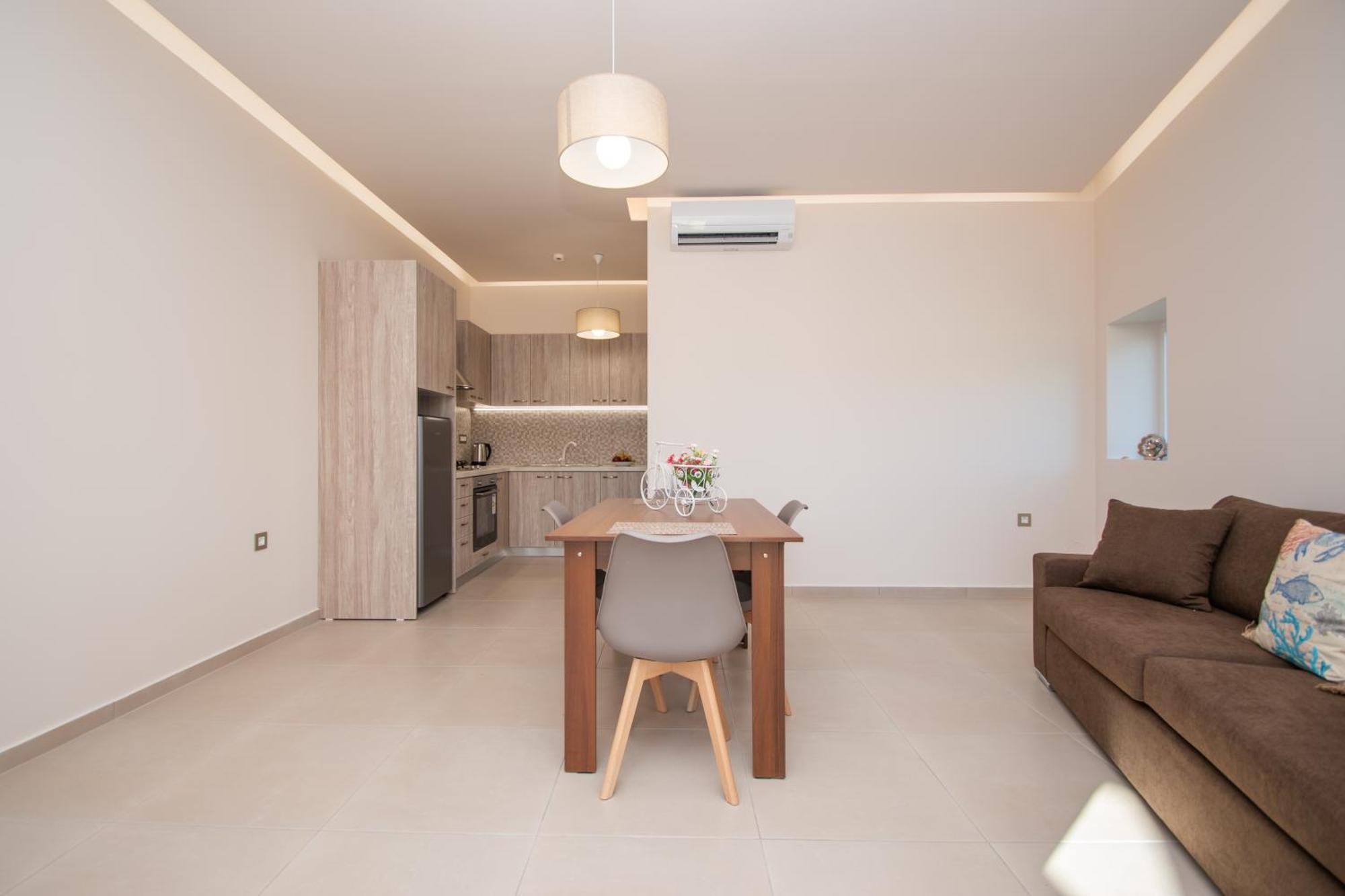 Katsaros Luxury Apts II 5 Min Walk To Beach Planos Exterior foto