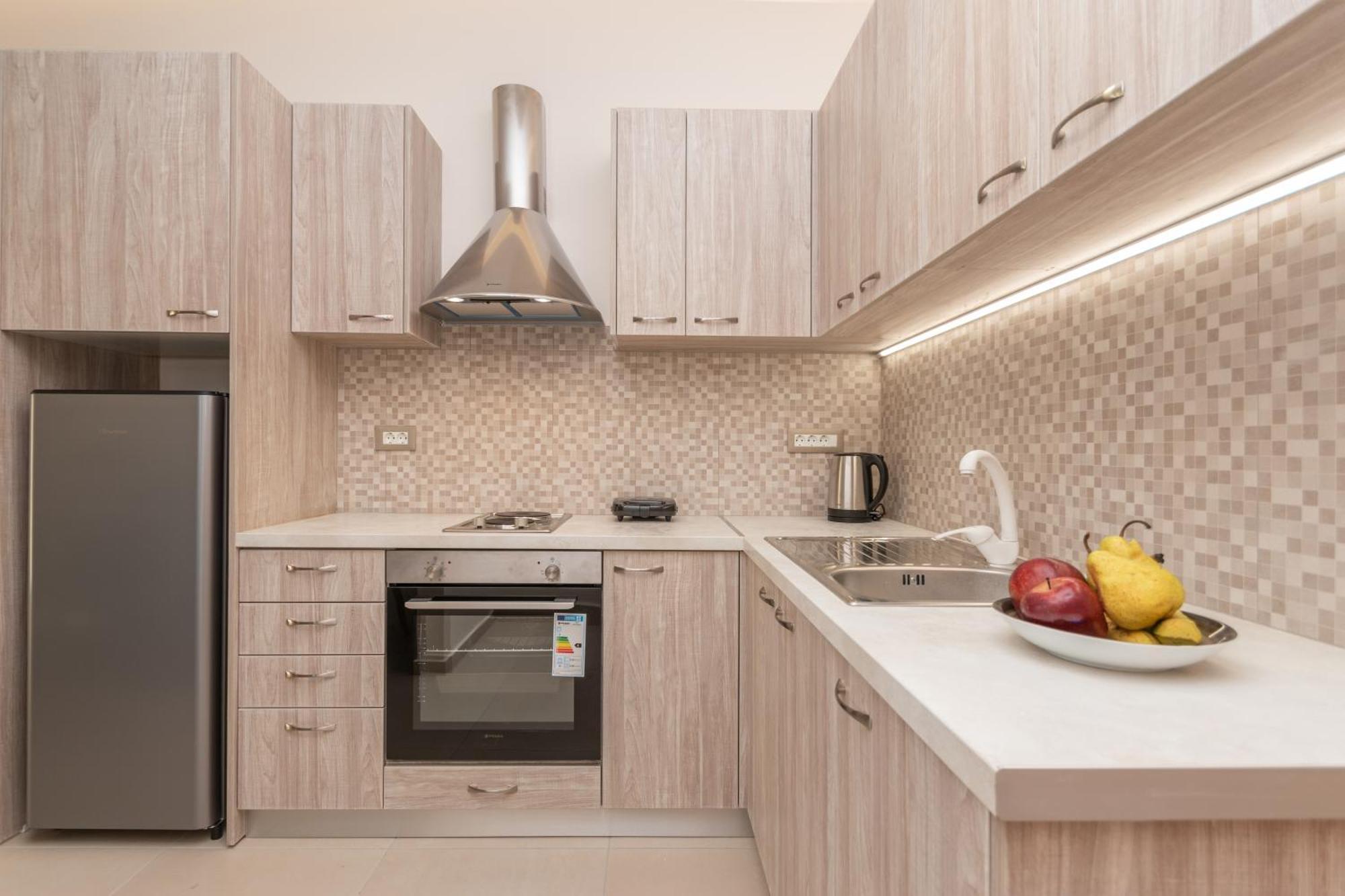 Katsaros Luxury Apts II 5 Min Walk To Beach Planos Exterior foto