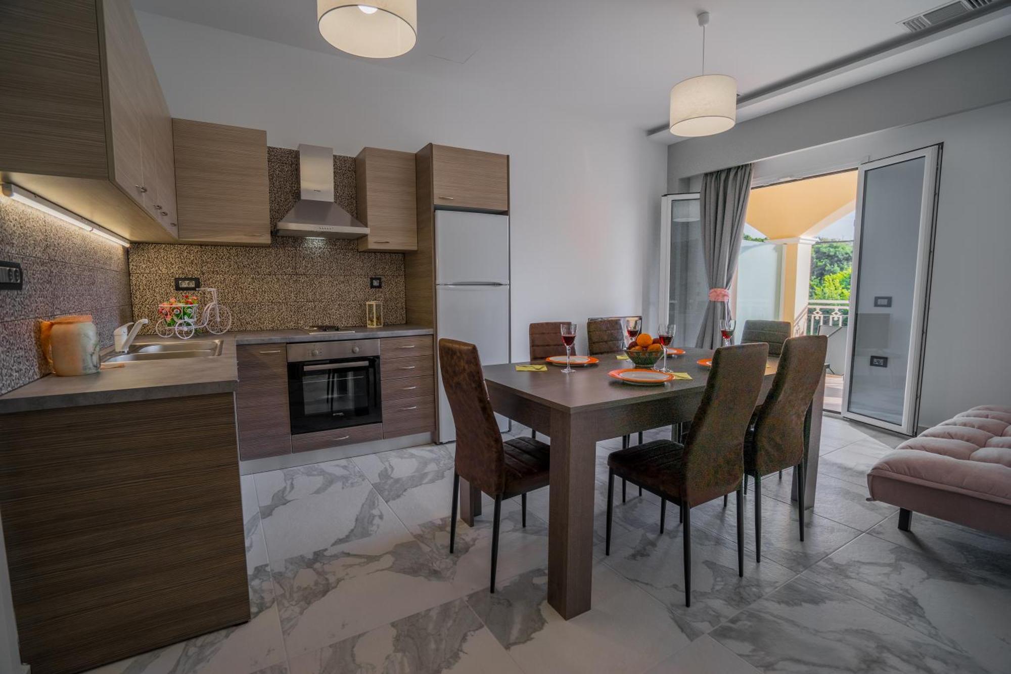 Katsaros Luxury Apts II 5 Min Walk To Beach Planos Exterior foto