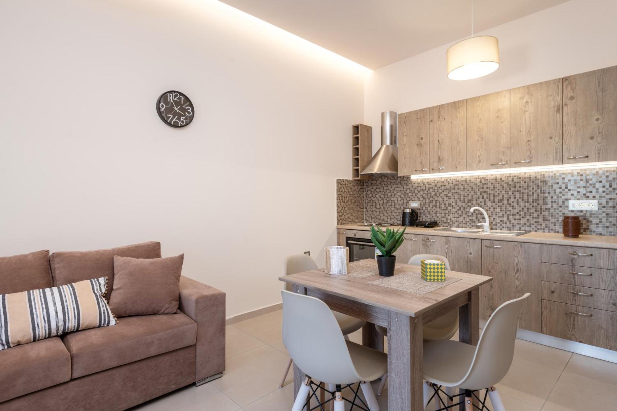 Katsaros Luxury Apts II 5 Min Walk To Beach Planos Exterior foto
