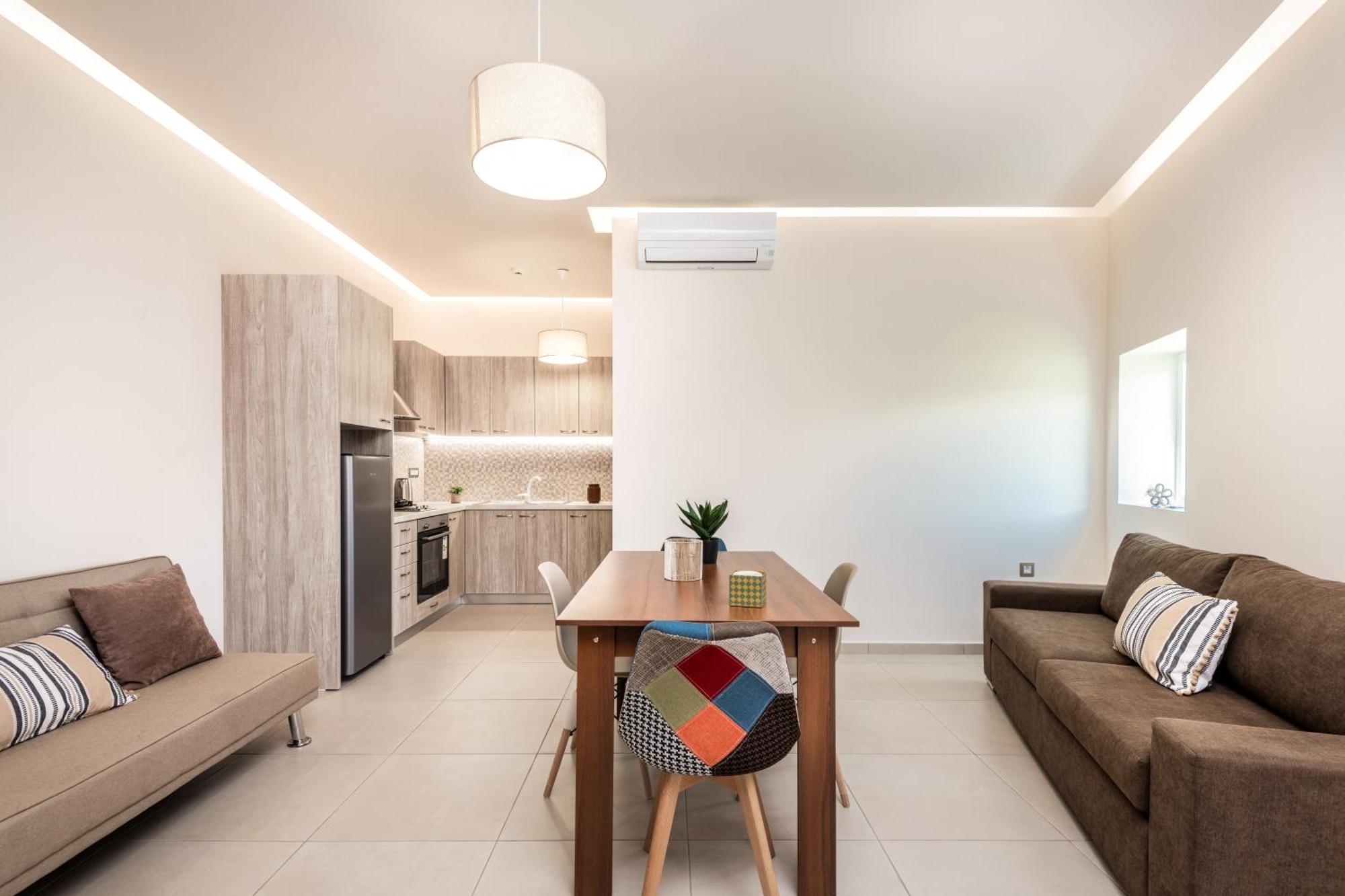 Katsaros Luxury Apts II 5 Min Walk To Beach Planos Exterior foto